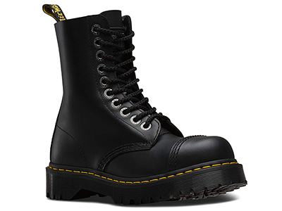 DR MARTENS 1490 BLACK FINE HAIRCELL