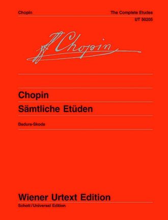 Chopin, Frédéric Sämtliche Etüden für Klavier