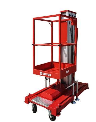 Телескопический подъемник SKYER высота подъема 9 м, 220 в GTWY9-100S AС