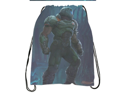 Сумка-мешок для обуви Doom/ Дум №10