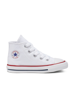 Кеды Converse All Star белые высокие детские - 7J253