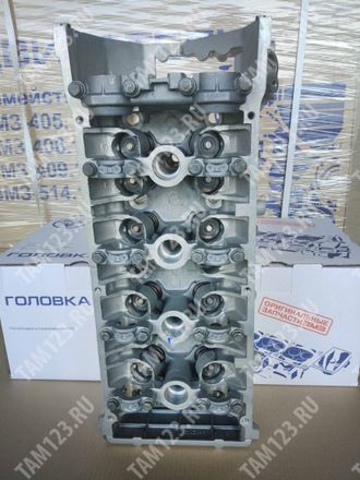 ГОЛОВКА БЛОКА ЦИЛИНДРОВ ЗМЗ-405/406/409 евро 2 5-ти опорная