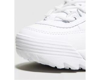 Женские кроссовки Fila Disruptor 2 TRIPLE Белые (36-41)