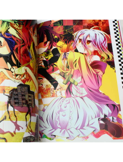 Оригинальный Арт Бук No Game No Life (Нет игры Нет жизни)