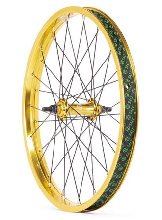 Купить колесо переднее Salt Everest 20" (жёлтое) для BMX велосипедов в Иркутске