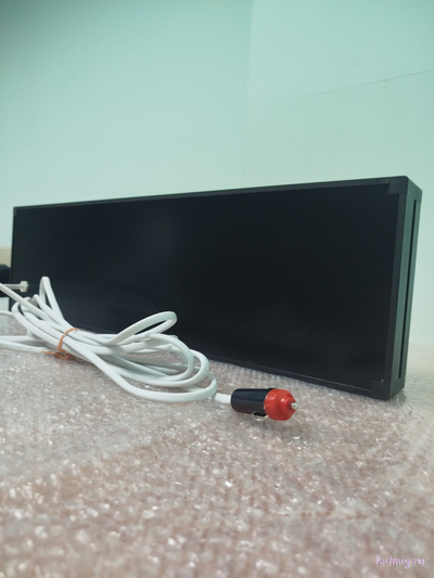 Бегущая строка в автомобиль 12/24v RGB 19*67см