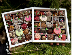 Конфеты ручной работы - 23  конфеты, 2 вида мёда-суфле и 2 чая