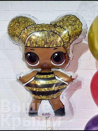 Сет "Сияющая королева" (8 шариков + 1 цифра)