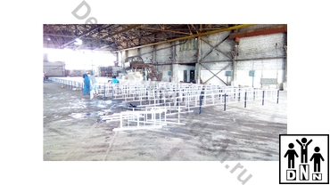 Спортивный подиум. Производство