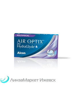 Мультифокальные контактные линзы Air Optix Aqua MultiFocal (Аир Оптик Аква) в ЛинзаМаркет Ижевск