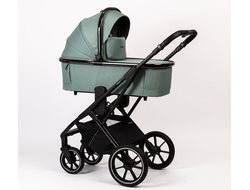 Коляска 2в1 Peppy Tecla 2024 Mint Chrome Edition, Мятный