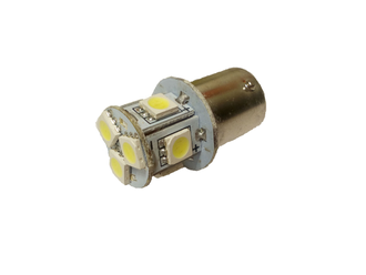 Автолампа GG 12v G18 10W BA15S 8 SMD 5050 (диод белый)