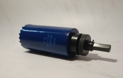 Коронка биметаллическая диаметр 40 мм глубина 100 мм