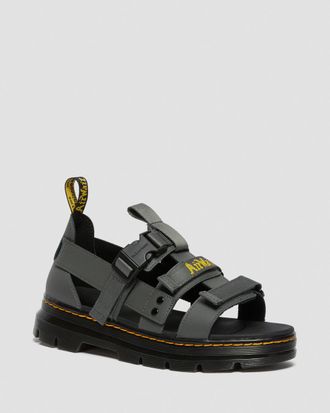 Босоножки Dr. Martens Pearson webbing серые