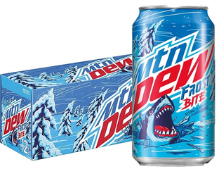 Mountain Dew Frost Bite, 355мл - купить газированный напиток Маунтин ...