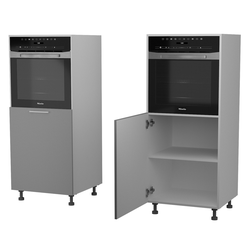 ЛЕ279 Шкаф кухонный Аляска П-14Д (600) . Размер: 600*1430*566.