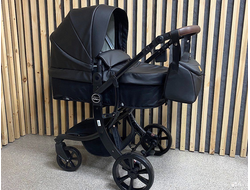 Детская коляска 3 в 1 Farfello Aimile Original Парижская ночь Экокожа
