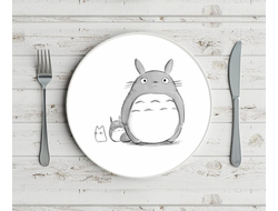 Тарелка Мой сосед Тоторо, Totoro №3
