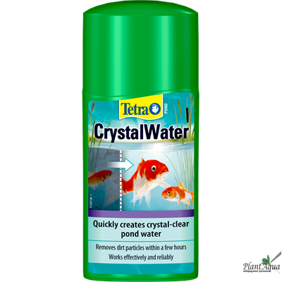 Tetra Pond CrystalWater - Удаляет частицы грязи, обеспечивая кристальную чистоту воды в водоеме. 1л