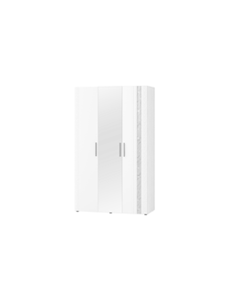 Шкаф трехдверный с зеркалом (лев/прав) Николь 901.12