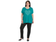 Женская футболка БОЛЬШОГО размера Арт. 5090 (Цвет зеленый) Размеры 60-90