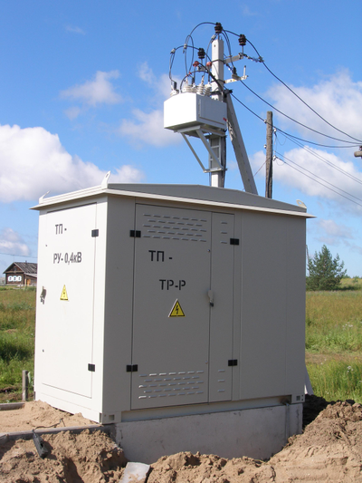 КТП киоскового типа, пункт коммерческого учета