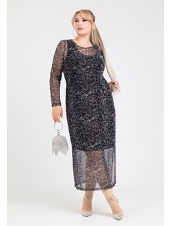 Платье сетка 172768 питон 54,58р