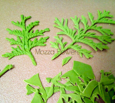 "Туя" силиконовый молд (вайнер)