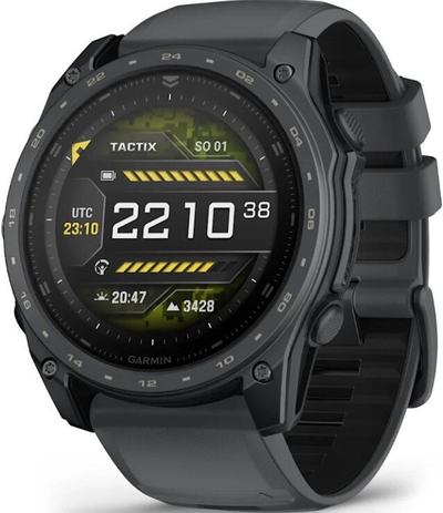 Часы Garmin Tactix 8 - 51mm, Amoled Cerakote Grey
