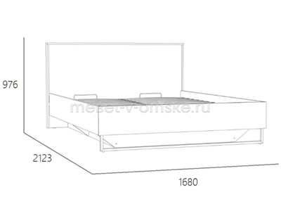Кровать Фолк-011.55