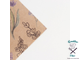 Бумага упаковочная крафтовая «Лаванда», 50 × 70 см