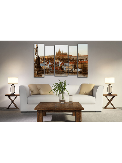 Модульная картина "Столица Чехии"