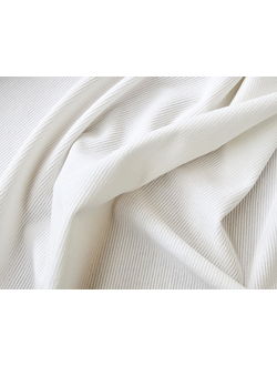 Вельвет-велюр ТЕСЛА стрейч Цвет 18 Белый