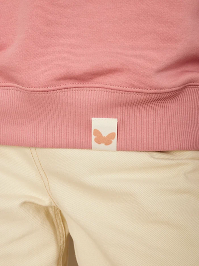 ЖЕНСКИЙ СВИТШОТ "РОЗОВАЯ ПАСТЕЛЬ"