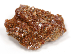 Ванадинит, кристаллы на породе, Марокко (45*34*15 мм, 36 г) №35877