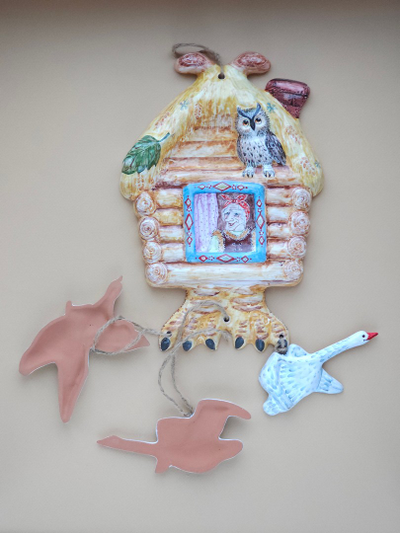 Избушка-Иванушка, с подвесами