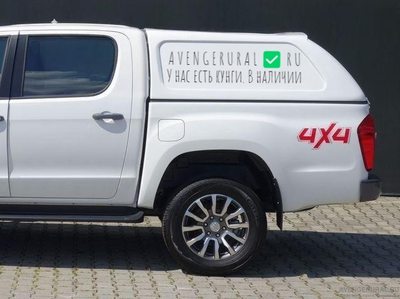 Кунг N-commerce для пикапа Foton Tunland G7 белого цвета