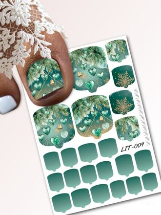 Мини пленки для педикюра LIT-009