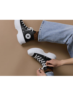 Кожаные кеды converse all star фото