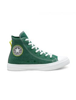 Кеды Converse Star Renew Cotton High Top зеленые