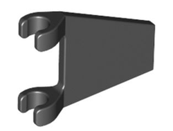 Flag 2 x 2 Trapezoid, Black (44676 / 4184617)