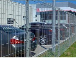 Ограждение парковки. Купить от производителя. Монтаж забора под ключ | ГОРЗАБОР