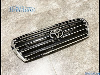 Решетка радиатора Toyota Land Cruiser 200 2007-2015 Brownstone ПОД КАМЕРУ