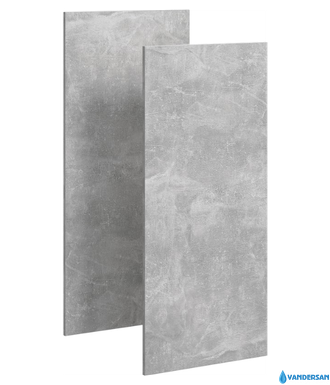 Пенал Aqwella Mobi-36, цвет белый/бетон светлый