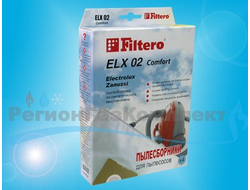 Набор пылесборников ELX 02, 4шт, микроволокно "Комфорт", Filtero