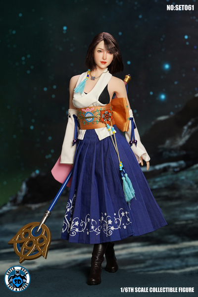 Юна (Final Fantasy X) - Коллекционная ФИГУРКА 1/6 scale Space Girl  2.0 (SET061) S10D - SUPER DUCK