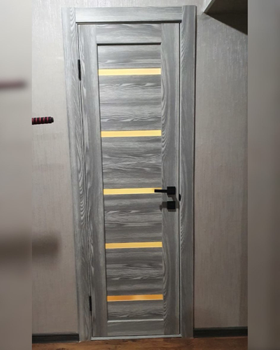 VFD. LINE 1. GREY/ WHITE GLOSS. СЕРЫЙ ДУБ/ САТИНАТ