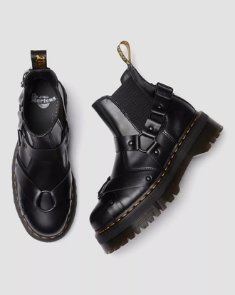 Doc martens harness boots best sale