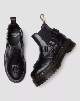 Челси Dr Martens 2976 Harness Leather Platform Chelsea Boots