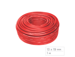 Шланг пневматический 13х19 мм, 1 м, ПВХ композитный МАСТАК 684-13100M1